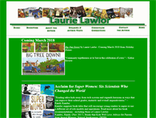 Tablet Screenshot of laurielawlor.com